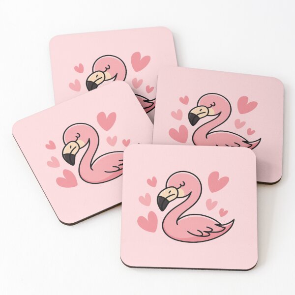 Item preview, Valentine Flamingo Art designed and sold by NeatThingLover.
