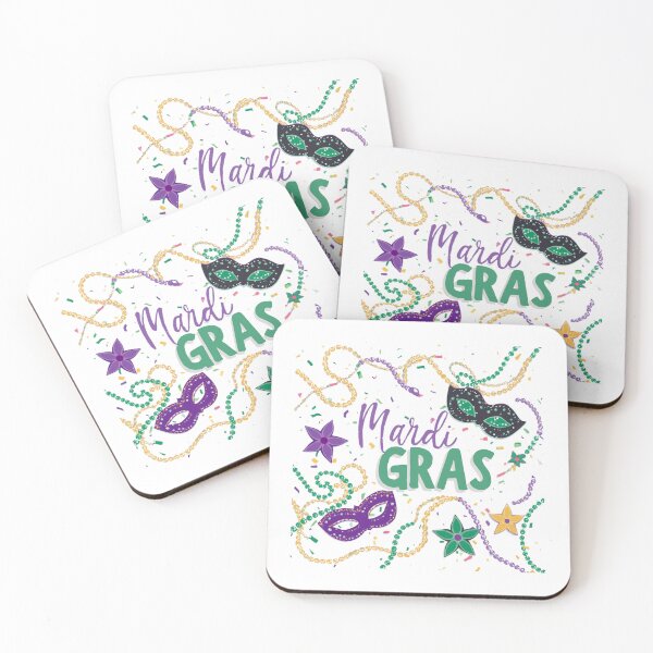 Item preview, Mardi Gras Decorations with Beads designed and sold by LewpyG.