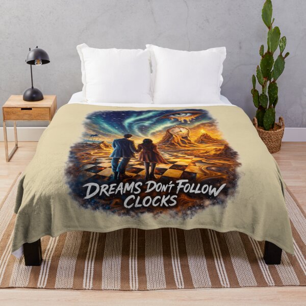 Item preview, Dream don't follow clocks. Woman and Men surreal art designed and sold by Natart1004.