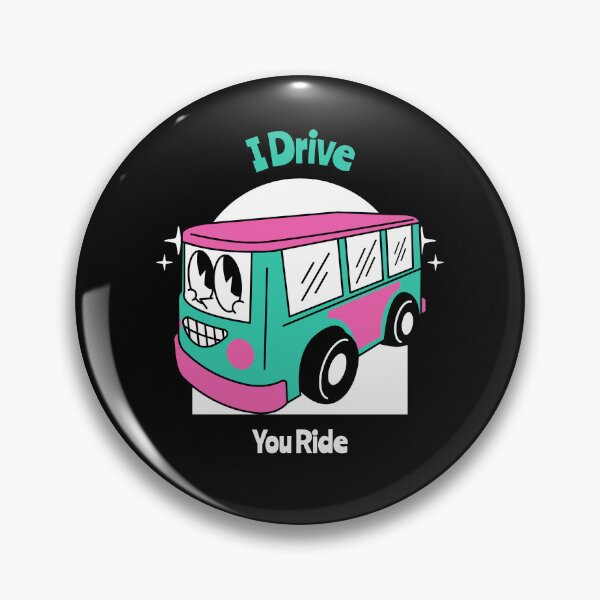 Item preview, I Drive You Ride | Funny Retro Bus Driver Design designed and sold by Homelife3.