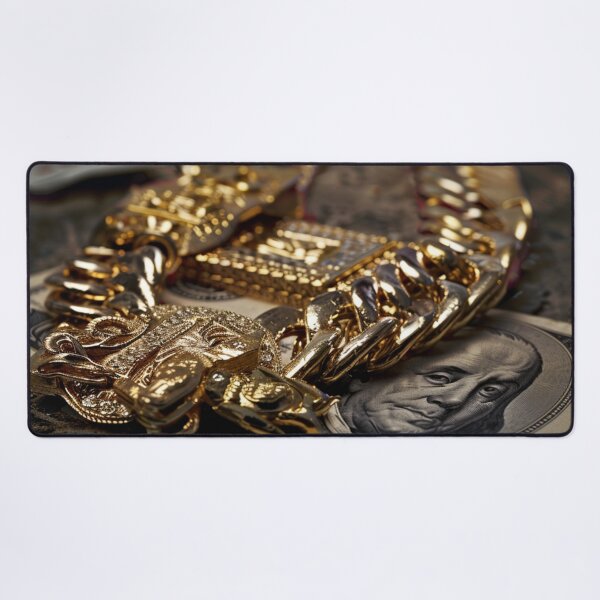 Item preview, Golden chain designed and sold by Kat's Design Hub.