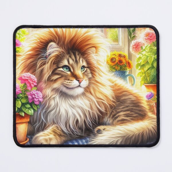 Item preview, Lion Cat designed and sold by TinCatOutPost.