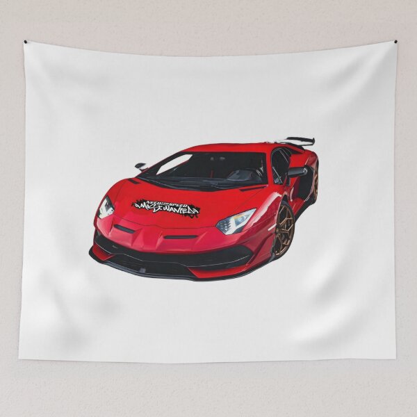 Item preview, Need for Speed Most Wanted Red Sports Car Sticker  designed and sold by Artuer69.