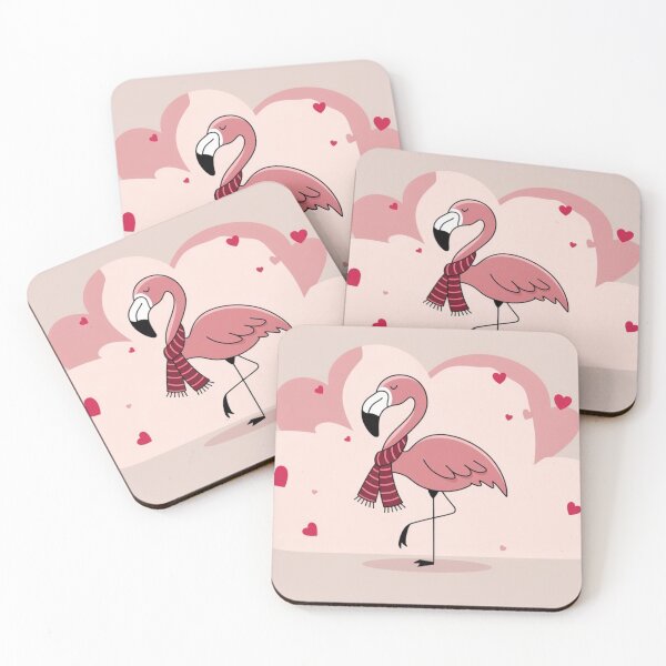 Item preview, Valentine Flamingo Design designed and sold by NeatThingLover.