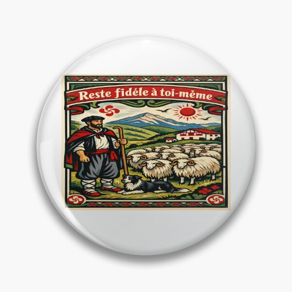 Item preview, Basque shepherd: always stay true to yourself!! designed and sold by Gino64.