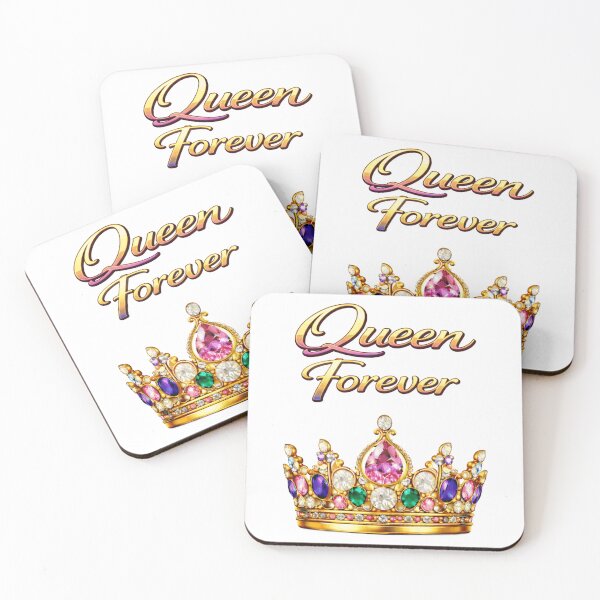 Item preview, Queen Forever — Royal Crown Design | Luxury Feminine Power Statement designed and sold by AlexLineArt.
