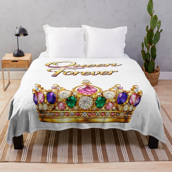 Item preview, Queen Forever — Royal Crown Design | Luxury Feminine Power Statement designed and sold by AlexLineArt.