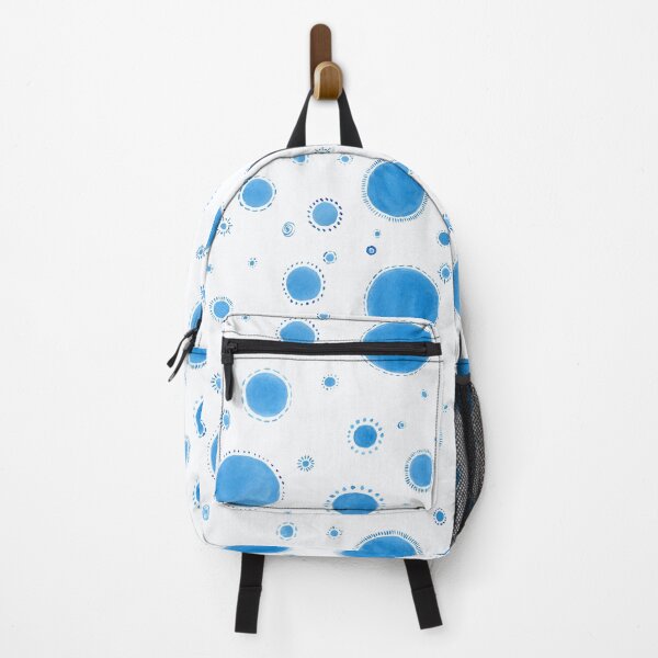 Item preview, Fun and Funky Blue Watercolor Sun Circles designed and sold by Krystin Shields.