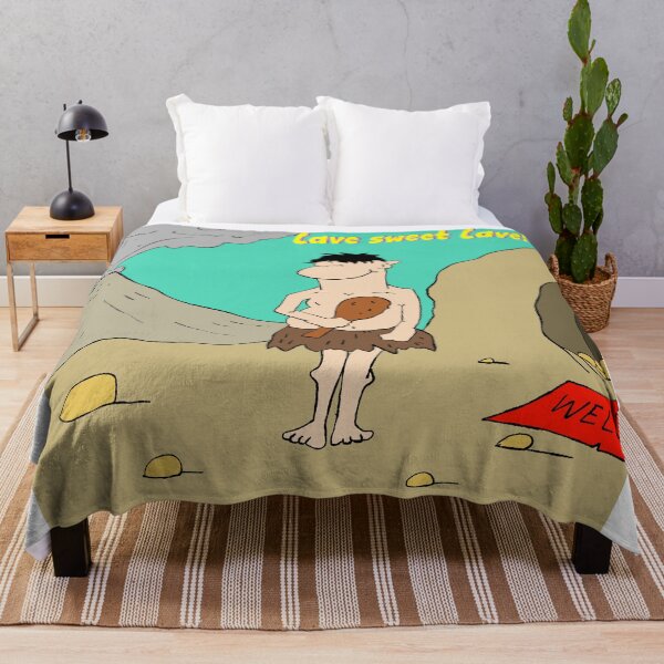 Item preview, Cave sweet Cave. Caveman cartoon designed and sold by Grant Wilson.