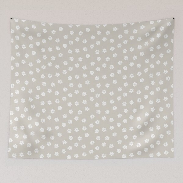 Item preview, Cat paw - Feline Frenzy - Beige designed and sold by Stephanie Fiona Design.