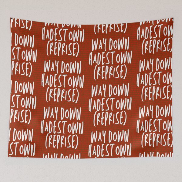 Item preview, Hadestown Lyrics designed and sold by broadwaygirl142.