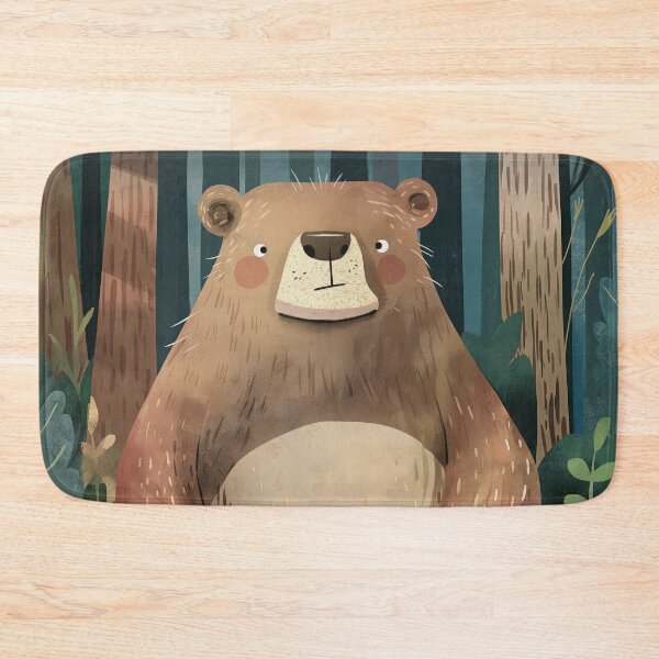 Item preview, Cute Brown Bear - Bieszczady Polish Mountains designed and sold by Thunderg1rl.