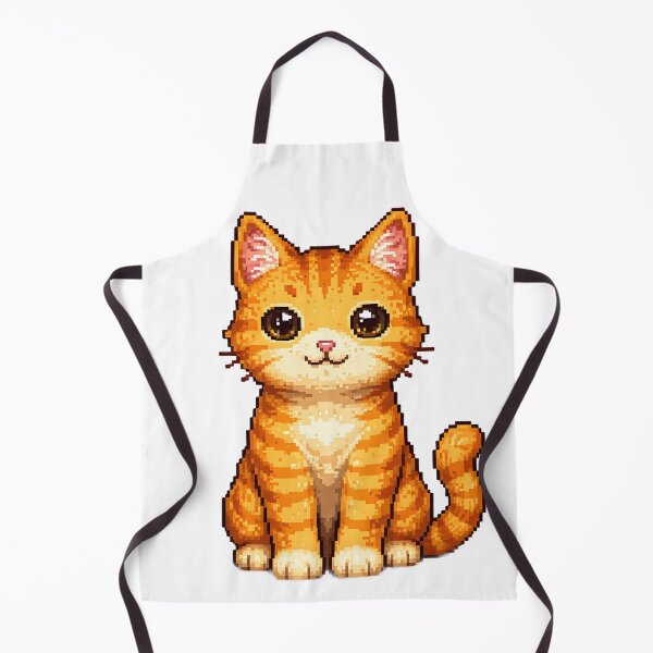 Item preview, Cute pixel cat – Retro pixel art cat in 8-bit style designed and sold by ExpertEsche.