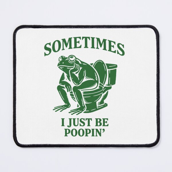 Item preview, Sometimes I Just Be Poopin' PNG: Funny Frog Bathroom Humor png Restroom Quote Toilet Art Clipart designed and sold by SARAGOZ.
