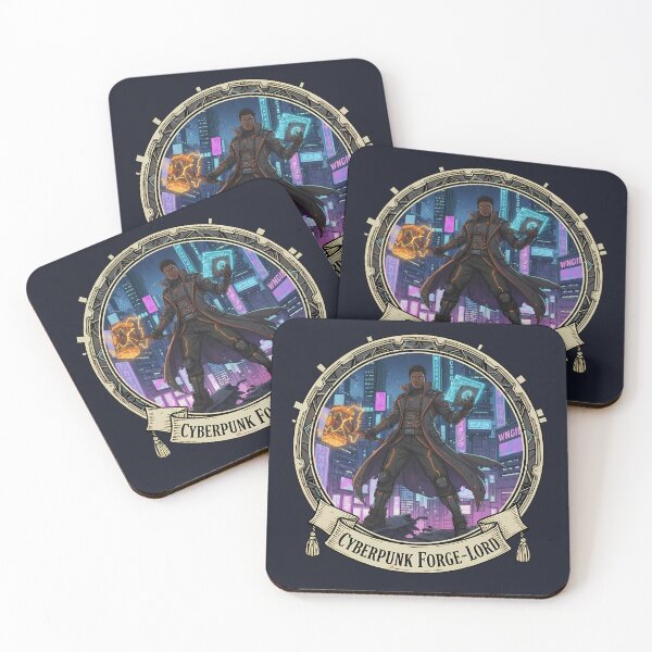 Item preview, Cyberpunk Forge-Lord Techno-Shaman Emblem designed and sold by Ekracreatives.