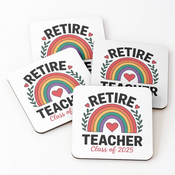Item preview, Retired Teacher Class of 2025 Rainbow Retirement 2025 designed and sold by CombatTask.