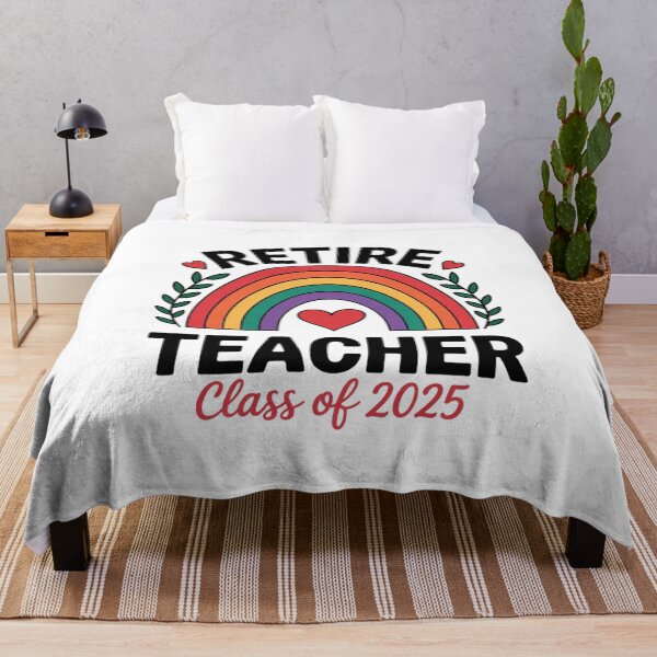 Item preview, Retired Teacher Class of 2025 Rainbow Retirement 2025 designed and sold by CombatTask.