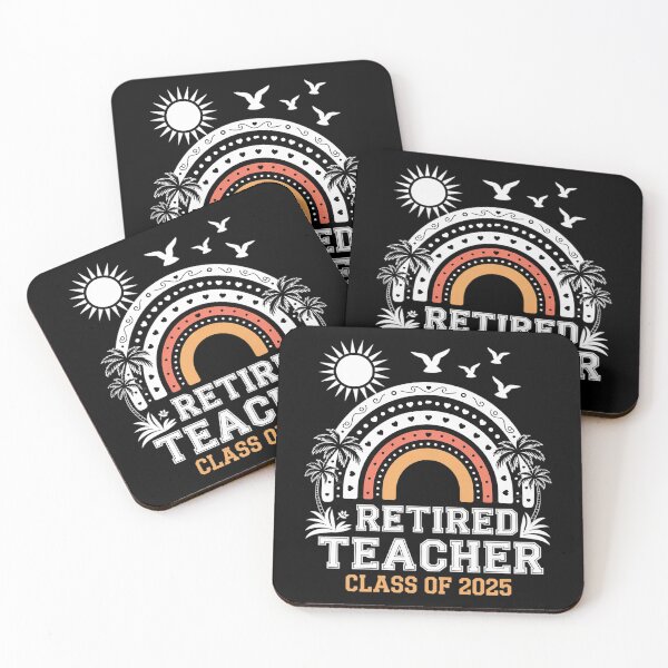 Item preview, Retired Teacher Class Of 2025 Rainbow Teachers Retirement designed and sold by CombatTask.