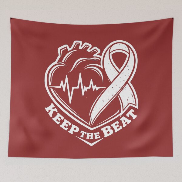 Item preview, Heart Health Heart Disease Awareness Heartbeat CHD Wear Red designed and sold by clothesy7.