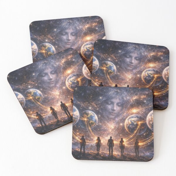 Item preview, Cosmic Connection of Humanity and Worlds designed and sold by athanasioungr.