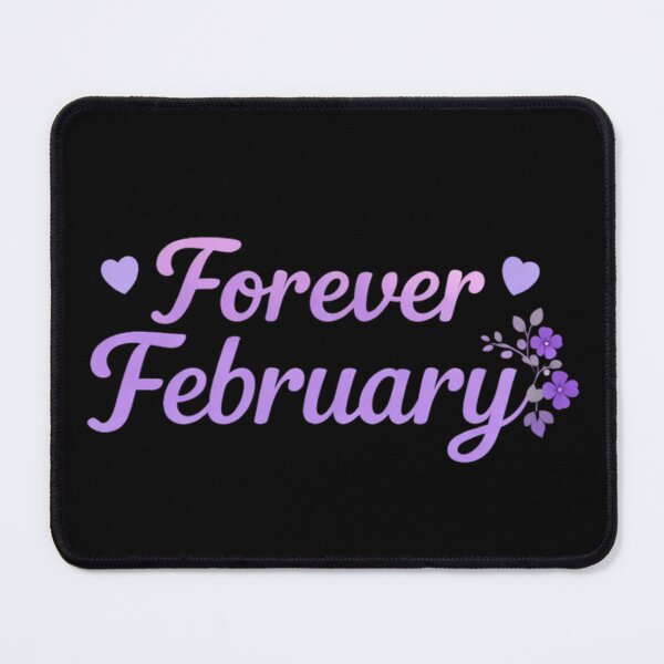Item preview, Forever February - Violets & Hearts designed and sold by Leap29 Designs.