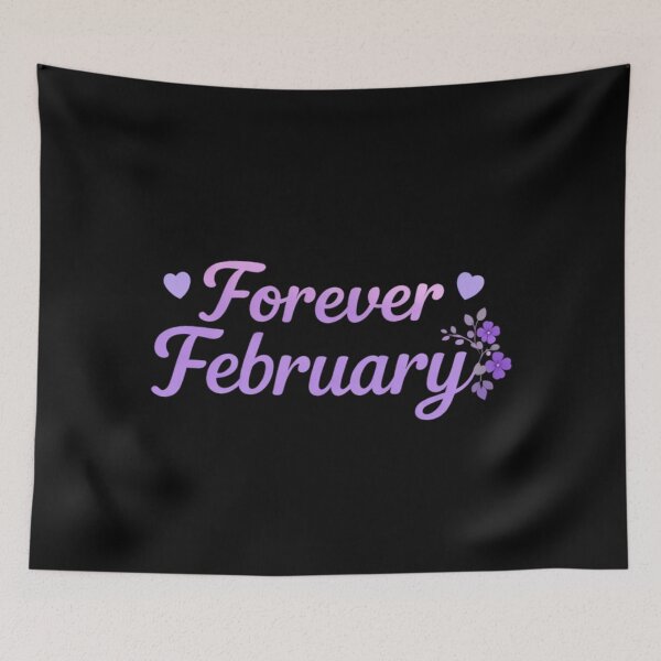 Item preview, Forever February - Violets & Hearts designed and sold by Leap29 Designs.