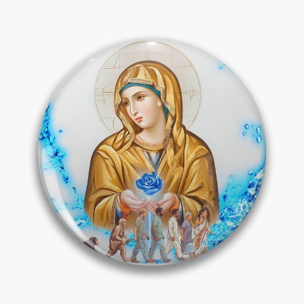 Item preview, Art and Religion into the Digital : Virgin Mary into the contemporary age designed and sold by QuasarDigitalSurrealism.