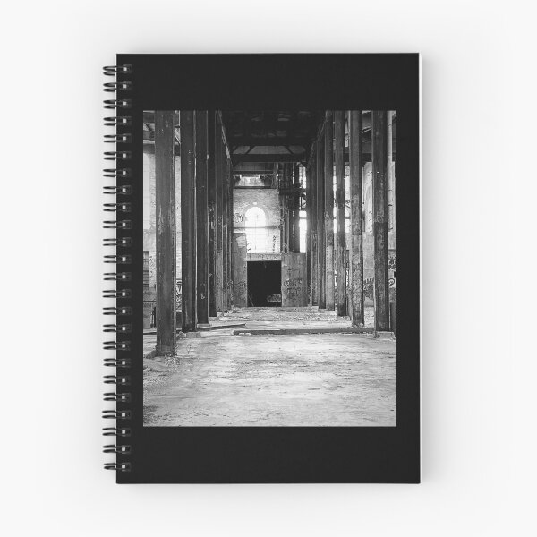 Item preview, Abandoned power plant in black and white designed and sold by TcDorsey88.