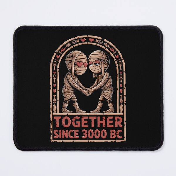 Item preview, Mummy Valentine Ancient Egypt Couple In Love Arch designed and sold by ZuToMi.