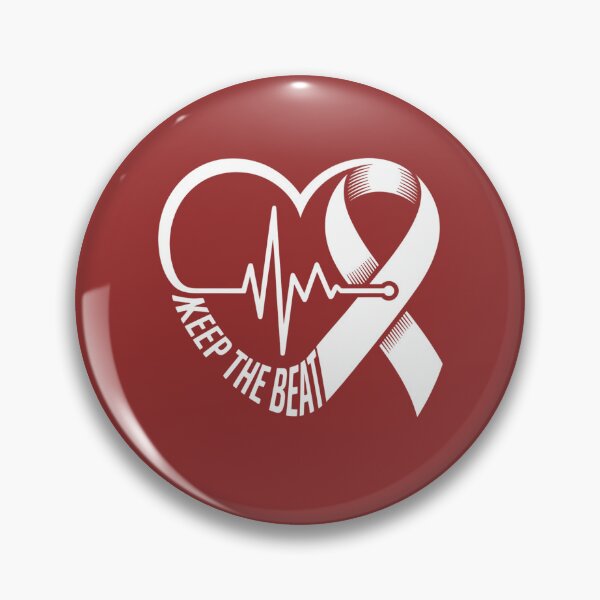 Item preview, Heart Disease Awareness Heartbeat CHD Wear Red Heart Health designed and sold by clothesy7.