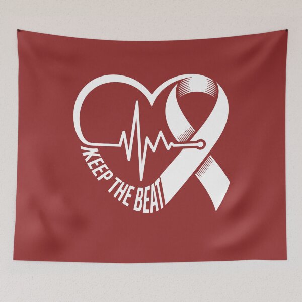 Item preview, Heart Disease Awareness Heartbeat CHD Wear Red Heart Health designed and sold by clothesy7.