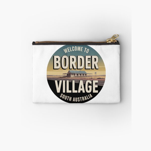 Item preview, Border Village — Nullarbor Roadhouse Travel Sticker designed and sold by Random Designs.