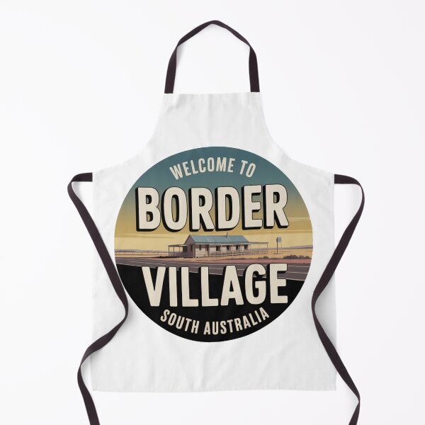 Item preview, Border Village — Nullarbor Roadhouse Travel Sticker designed and sold by Random Designs.