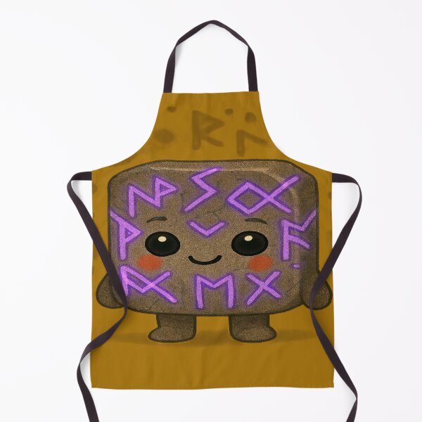 Item preview, Runic Chibi The Ancient Stone Guardian designed and sold by Ecosetereos.