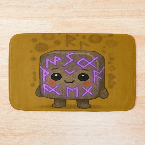 Item preview, Runic Chibi The Ancient Stone Guardian designed and sold by Ecosetereos.