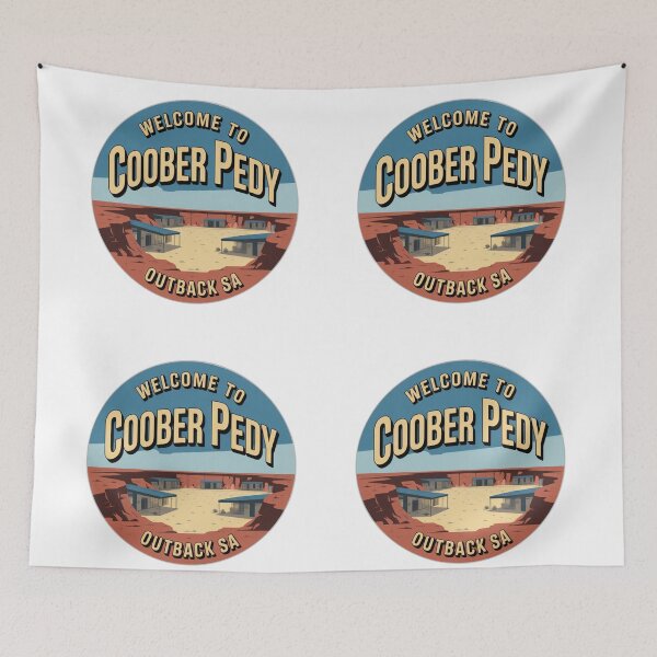 Item preview, Welcome to Coober Pedy — South Australia designed and sold by Random Designs.