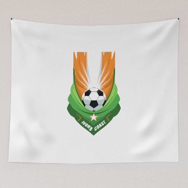 Item preview, Ivory Coast Flag Soccer Design | FIFA World Cup 2026 Fan | Elephant Power designed and sold by YASboutik.