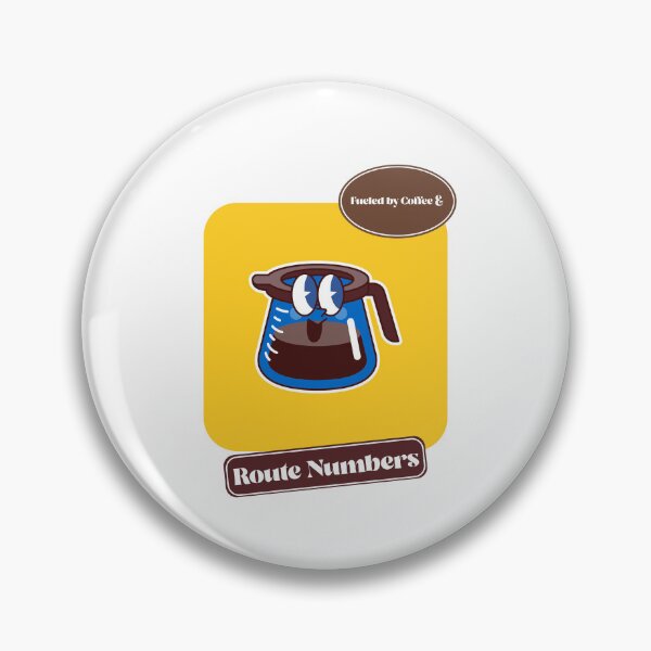Item preview, Fueled by Coffee & Route Numbers | Funny Bus Driver Design designed and sold by Homelife3.