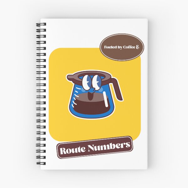 Item preview, Fueled by Coffee & Route Numbers | Funny Bus Driver Design designed and sold by Homelife3.