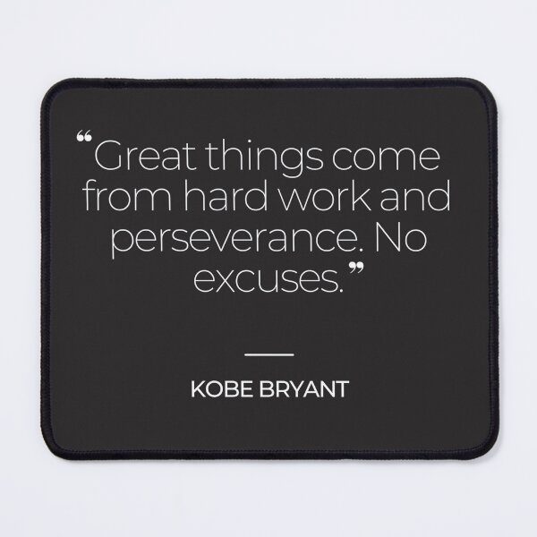 Item preview, Kobe Bryant Famous Quotes designed and sold by TonsPOD.