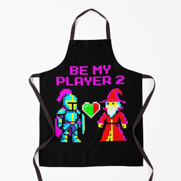 Item preview, Retro Pixel Art Gamer Valentine Player 2 Couple Funny Design designed and sold by ZuToMi.