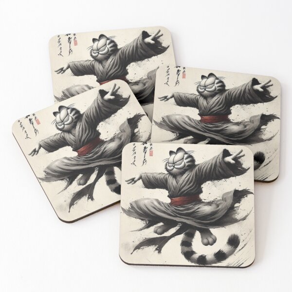 Item preview, “Lasagna Palm Strike & the Ink-Fu Naplord” designed and sold by Print Fiction.