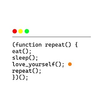Artwork thumbnail, Programmer Code Logic Minimalist Developer Design by Profes Studo