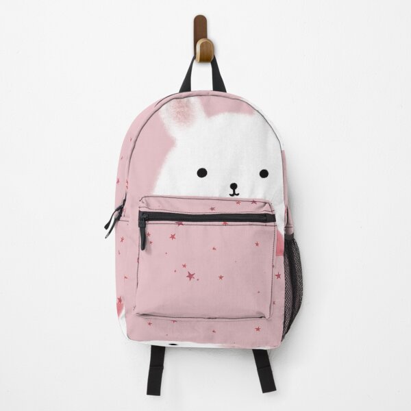 Item preview, Kawaii Rabbit Pink Aesthetic Illustration designed and sold by flashishoop.