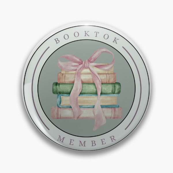Item preview, BOOKTOK MEMBER BADGE designed and sold by JuicyUS.
