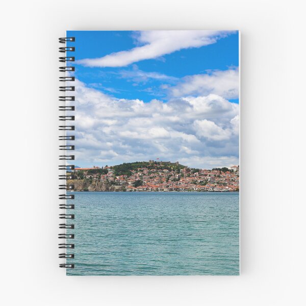 Item preview, Ohrid lake and old town landscape, North Macedonia designed and sold by goceris.