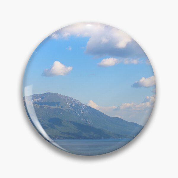 Item preview, Ohrid lake and mountains landscape, summer season, North Macedonia designed and sold by goceris.