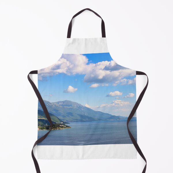 Item preview, Ohrid lake and mountains landscape, summer season, North Macedonia designed and sold by goceris.