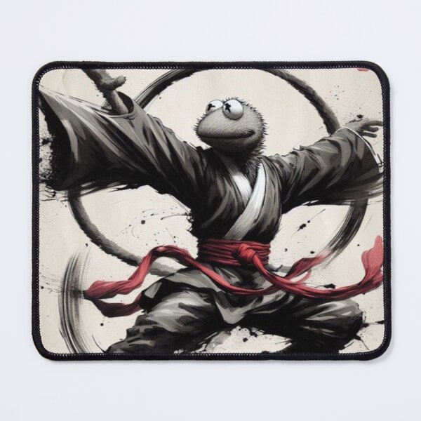 Item preview, “Roundhouse Ribbit & the Kung-Fu Croak” designed and sold by Print Fiction.