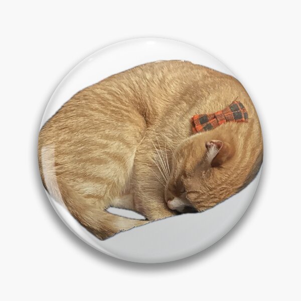 Item preview, Sleepy orange cat designed and sold by Punkinchunk.